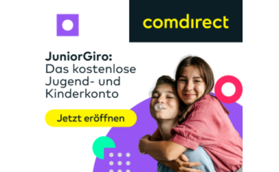 Das kostenlose comdirect JuniorGiro